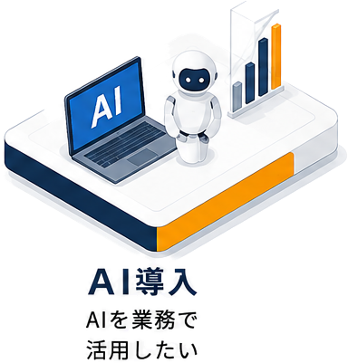 AI導入 AIを業務で活用したい